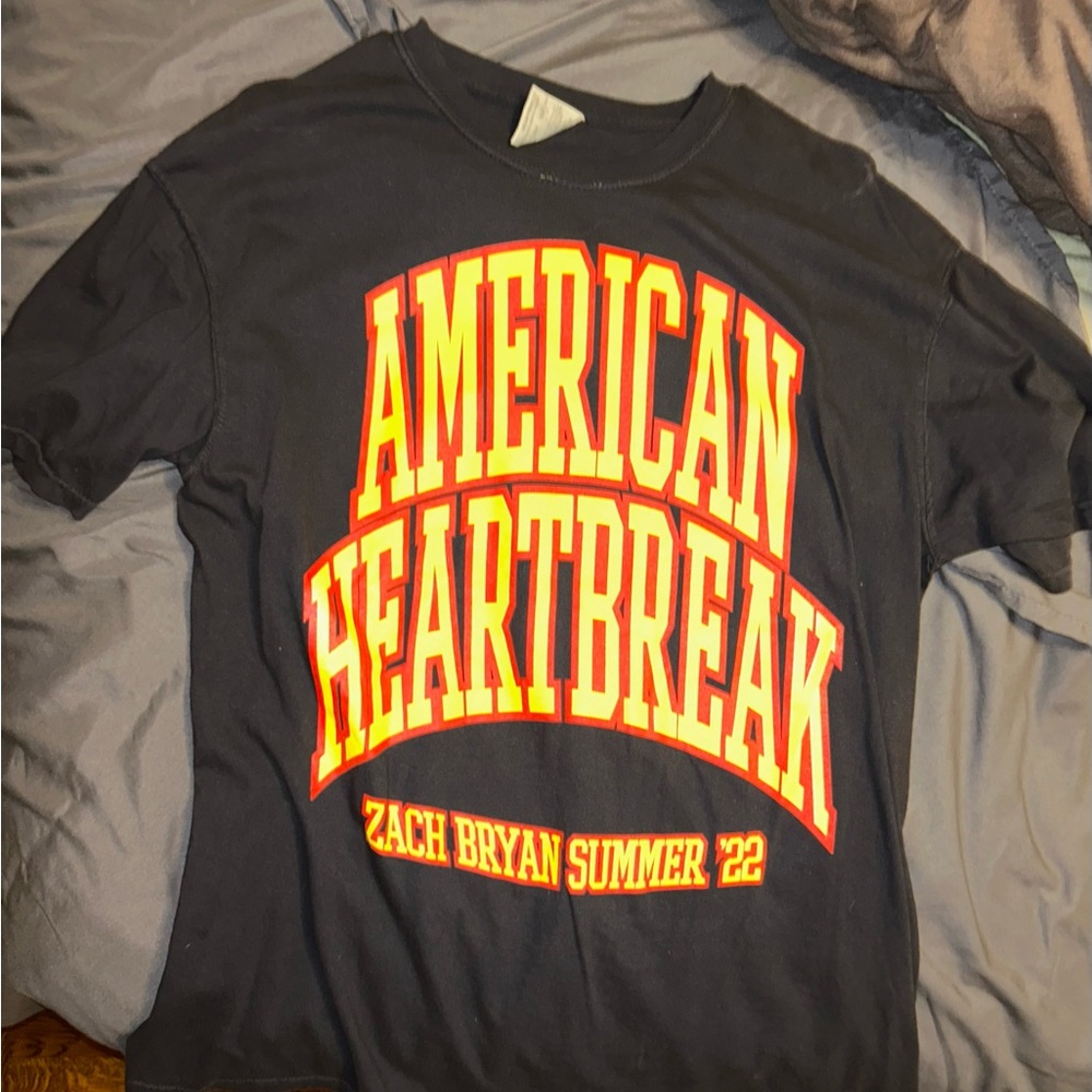 Comfort Colors Graphic Tee in Red and Yellow